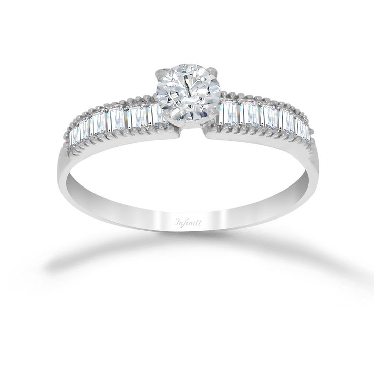 Anillo de Oro “Gold Ring Lis Baguette”